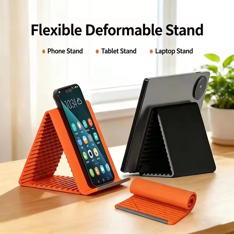 Tablet Stand Adjustable - Портативный силиконовый держатель для мобильного телефона,