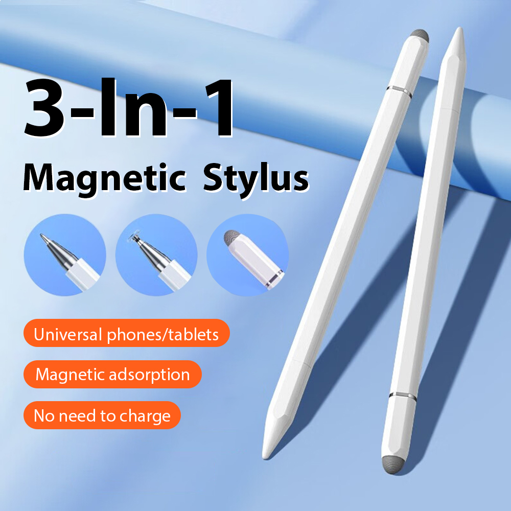 Tablet Accessories Lenovo - Магнитный универсальный стилус 3 в 1,