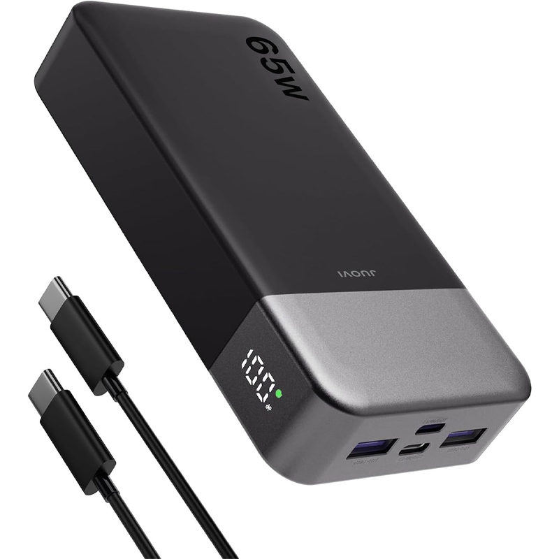 Dell Tablet Accessories - Портативное зарядное устройство JUOVI 65W 20000mAh,