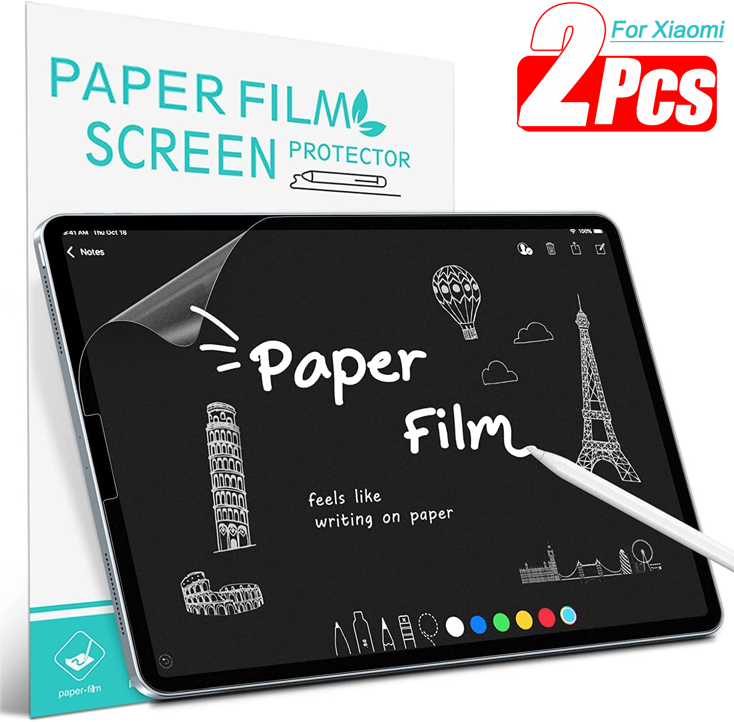 Tcl Tablet Accessories - Бумажная защитная пленка для экрана, матовая