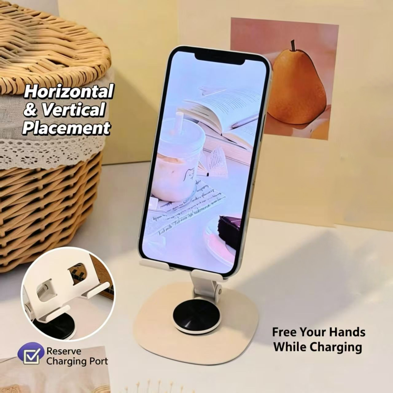 Портативная настольная подстав – обзор и цена Tablet Stand Adjustable