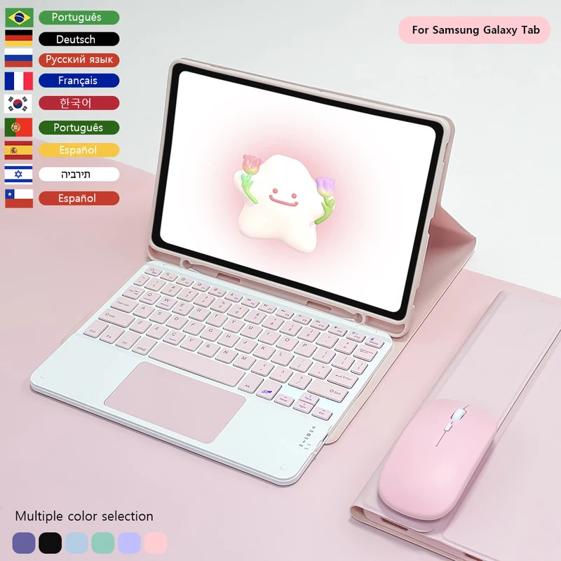 Чехол-клавиатура Magic Keyboar – обзор и цена Samsung Tablet Keyboard Accessories