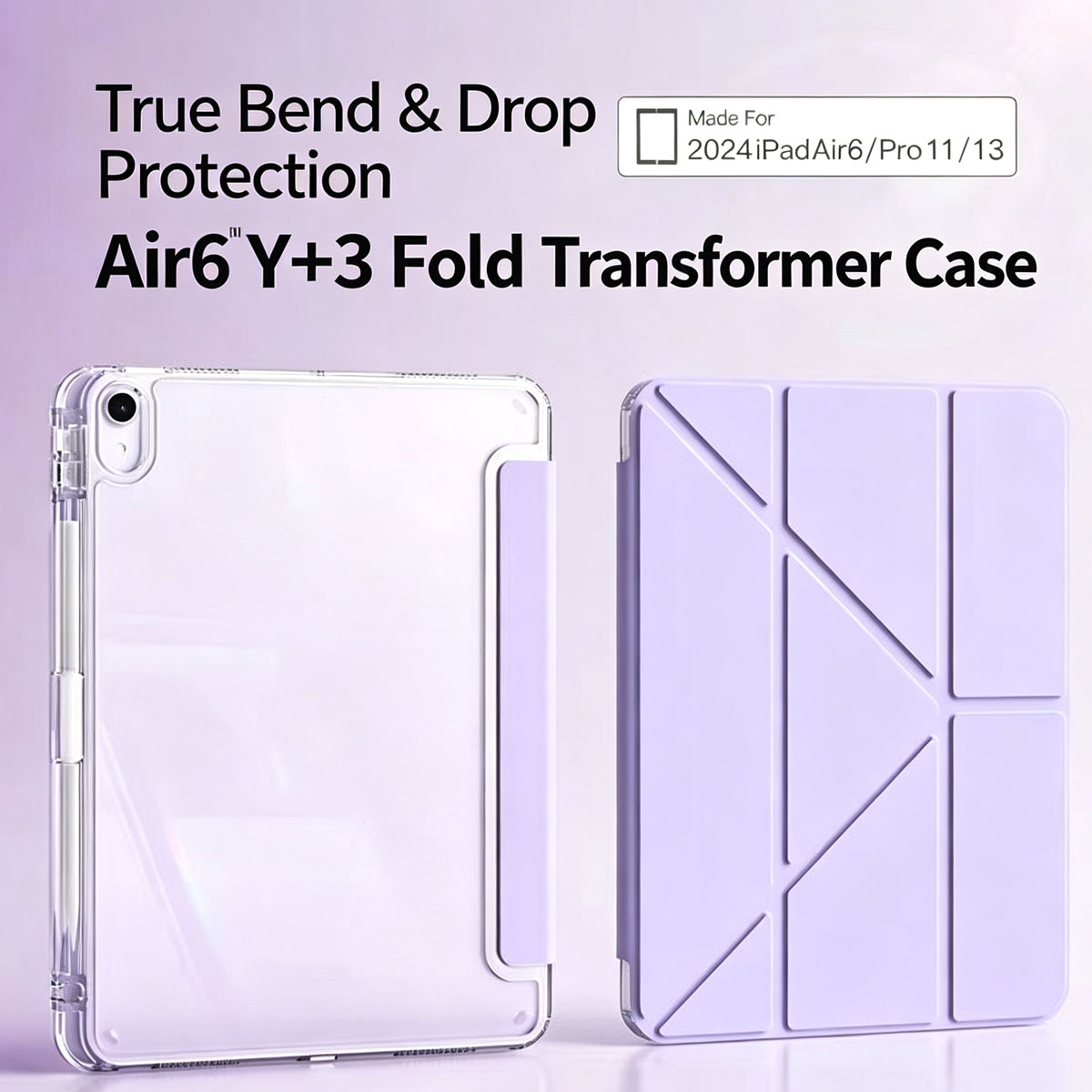 3+Y-образный прозрачный чехол- – обзор и цена Ipad Cover Folio