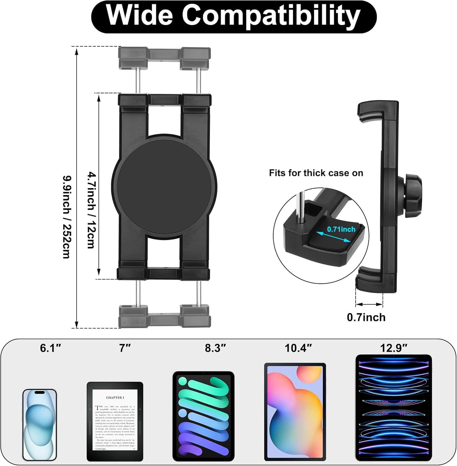 Регулируемый держатель для пла – обзор и цена Tablet Accessories Must Have